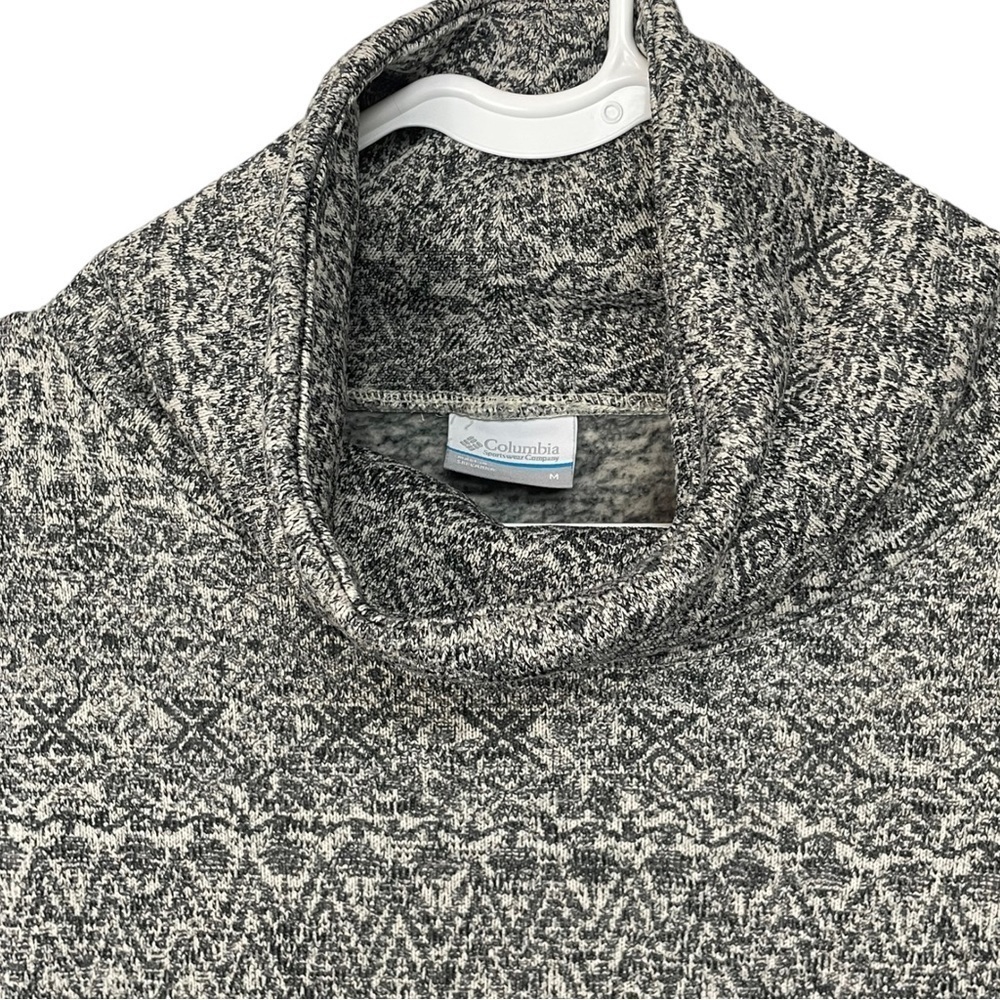Columbia Gray Patterned Sweatshirt - image 3